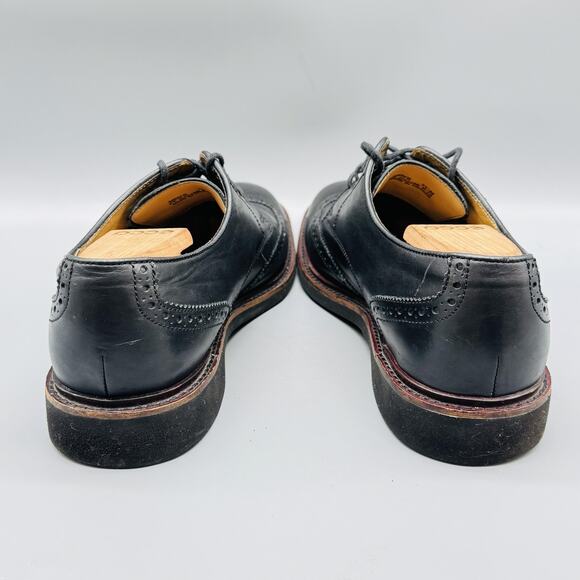 Cole Haan Shoes Mens 11 Black Leather Wingtip Brogue Oxford Dress Derby Lace Up main image 10